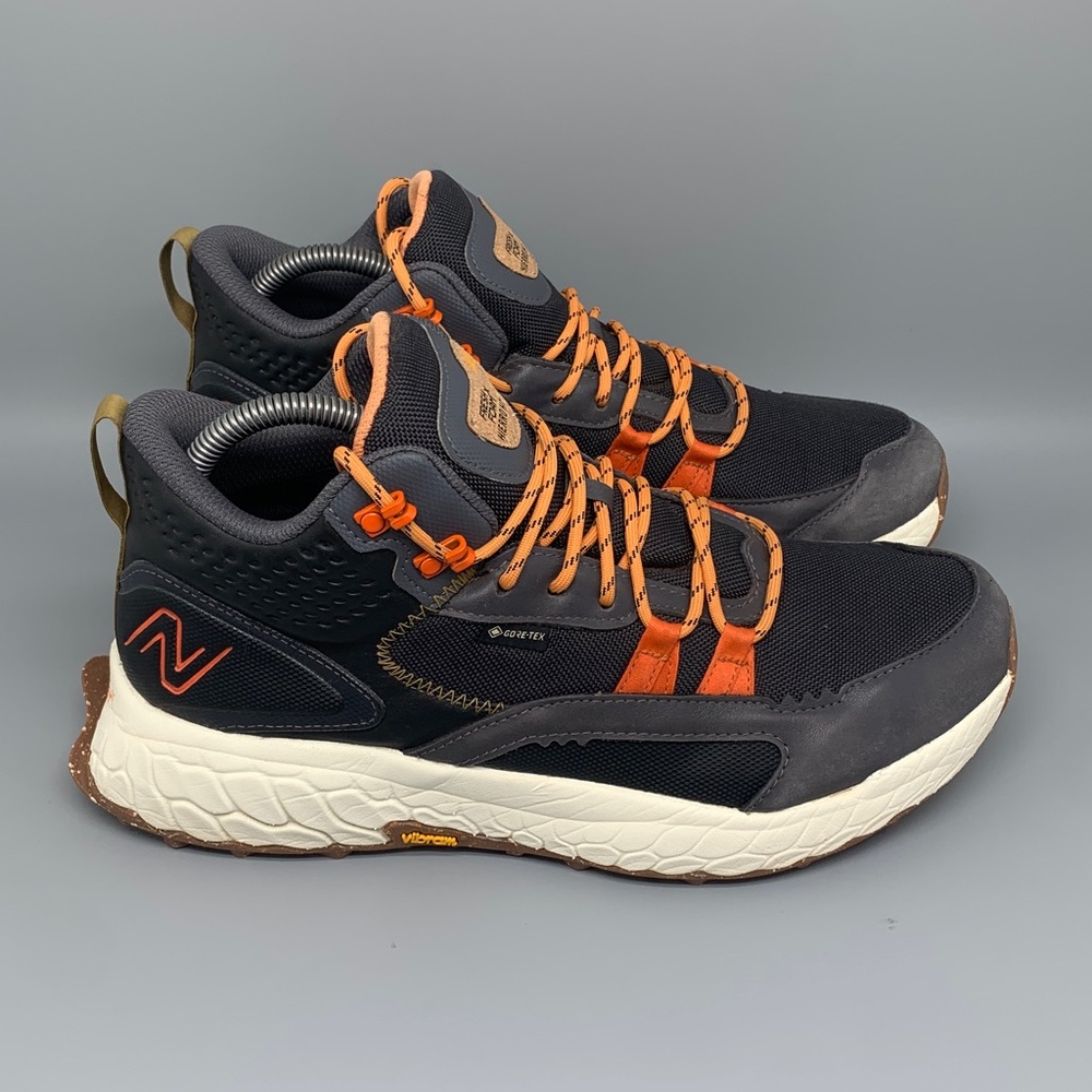 New Balance Fresh Foam X Hierro Mid GTX Black Orange ShoesWTHIMCCE Women’s Sz 10